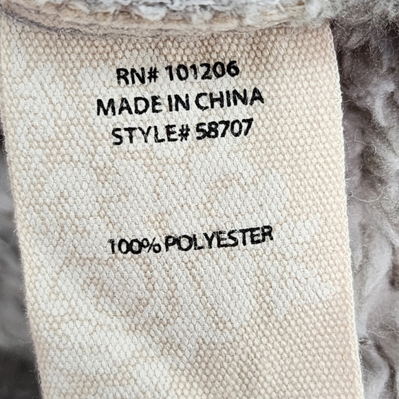 Hugs From Soft Surroundings Women's Fleece Drape Cardigan Sweater - OS - Picture 8 of 8